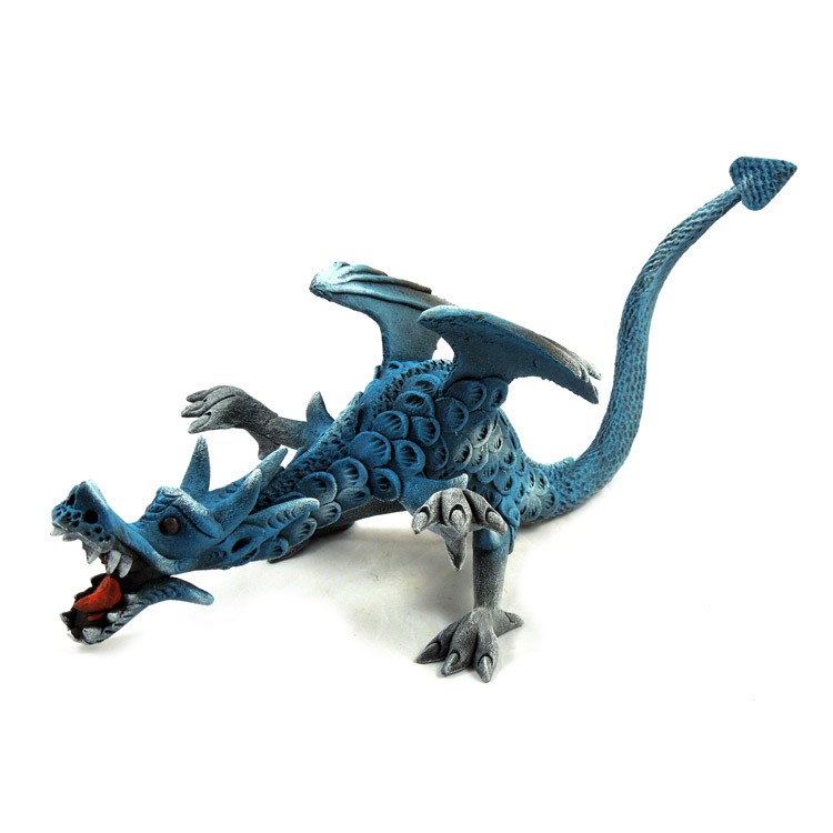 Europäischer Drache blau