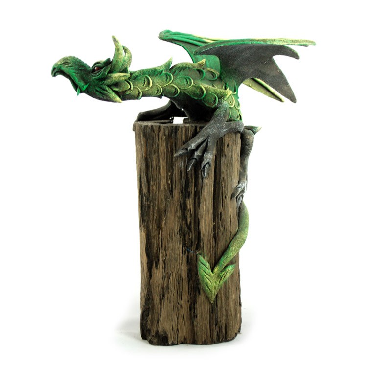 Geierschnabeldrache grün