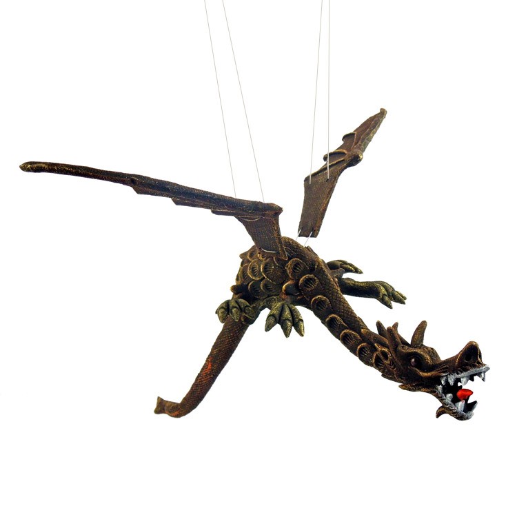 Flugdrachen antikbraun
