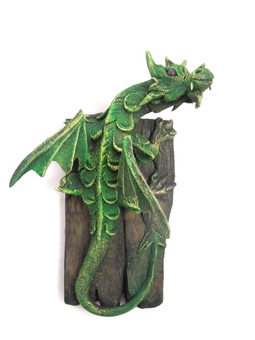 Wanddrache grün