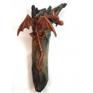 Wanddrache antikbraun
