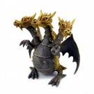 Dreikopfdrache gelb