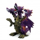 Dreikopfdrache lila