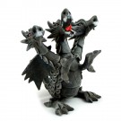 Dreikopfdrache schwarz