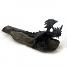 Europäischer Flügeldrache schwarz