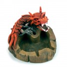 Aschenbecher Chinadrache rot