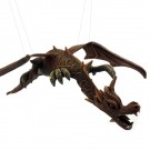 Flugdrache groß antikbraun