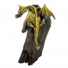 Wanddrache Miniatur gelb