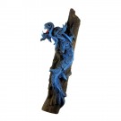Wanddrache blau