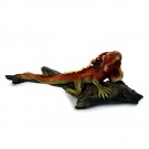Leguan klein liegend rot