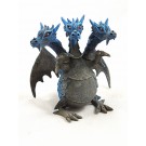 Dreikopfdrache blau