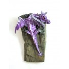 Wanddrache lila