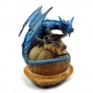 Spardose Flügeldrache blau