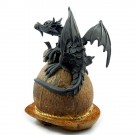 Spardose Flügeldrache schwarz