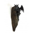 wanddracheschwarz