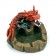 Aschenbecher Chinadrache rot
