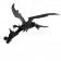 Flugdrache klein schwarz